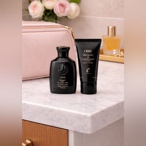 🆕 Oribe Black Signature Hair Care Travel- Size Duo